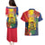 Chad Independence Day Couples Matching Puletasi and Hawaiian Shirt Happy 64 Years Of Independence - Wonder Print Shop