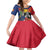 Chad Independence Day Family Matching Off Shoulder Short Dress and Hawaiian Shirt Happy 64 Years Of Independence - Wonder Print Shop