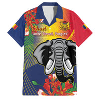 Chad Independence Day Family Matching Off Shoulder Short Dress and Hawaiian Shirt Happy 64 Years Of Independence - Wonder Print Shop