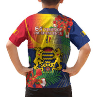 Chad Independence Day Kid Hawaiian Shirt Happy 64 Years Of Independence - Wonder Print Shop