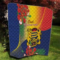 Chad Independence Day Quilt Happy 64 Years Of Independence - Wonder Print Shop