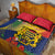 Chad Independence Day Quilt Bed Set Happy 64 Years Of Independence - Wonder Print Shop