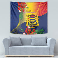 Chad Independence Day Tapestry Happy 64 Years Of Independence - Wonder Print Shop