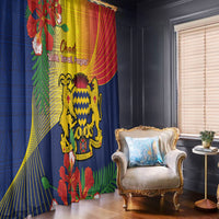 Chad Independence Day Window Curtain Happy 64 Years Of Independence - Wonder Print Shop
