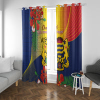 Chad Independence Day Window Curtain Happy 64 Years Of Independence - Wonder Print Shop
