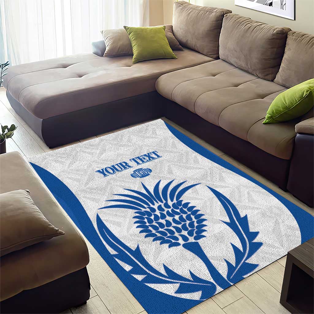 Scotland Rugby 2025 Custom Area Rug Come On Thistle