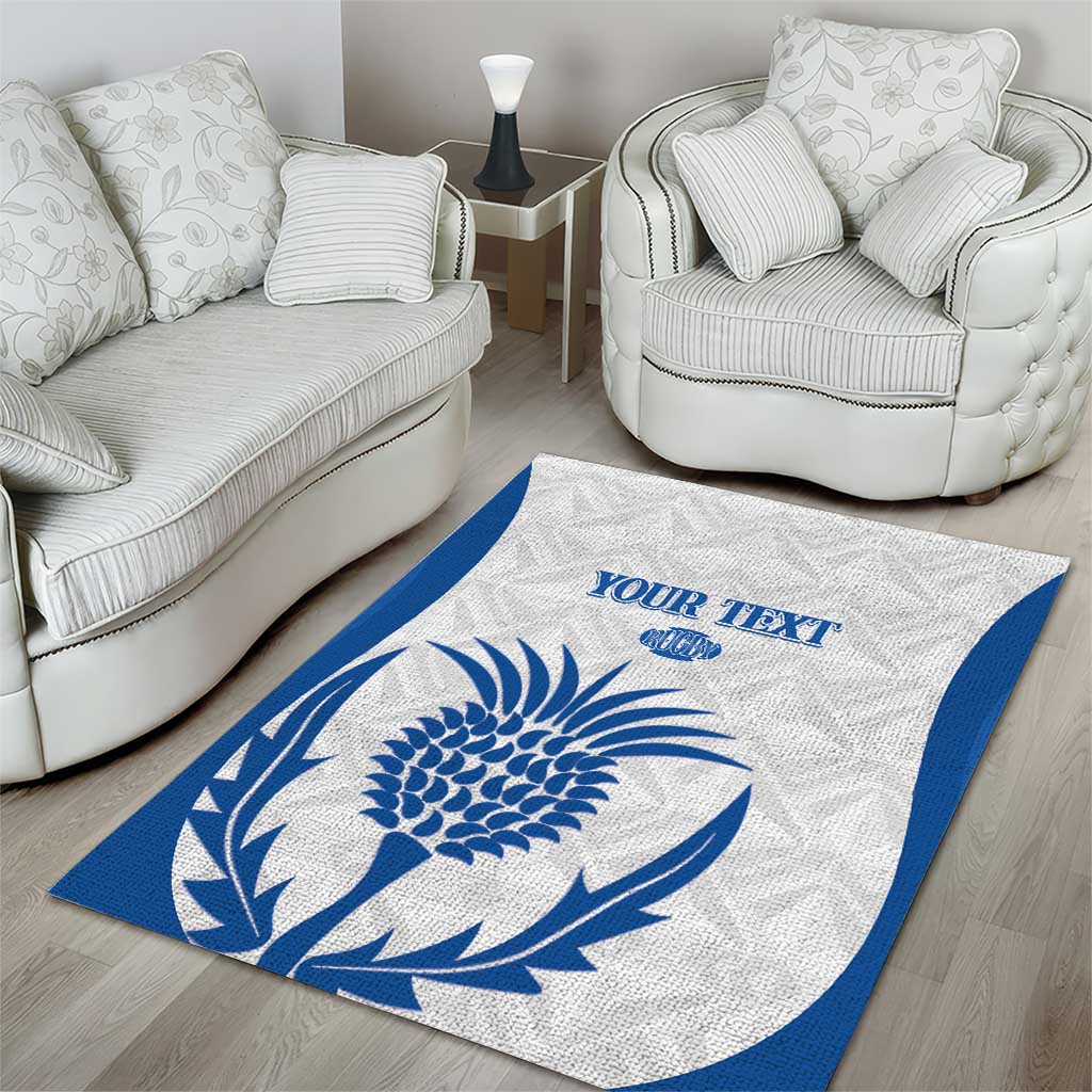 Scotland Rugby 2025 Custom Area Rug Come On Thistle