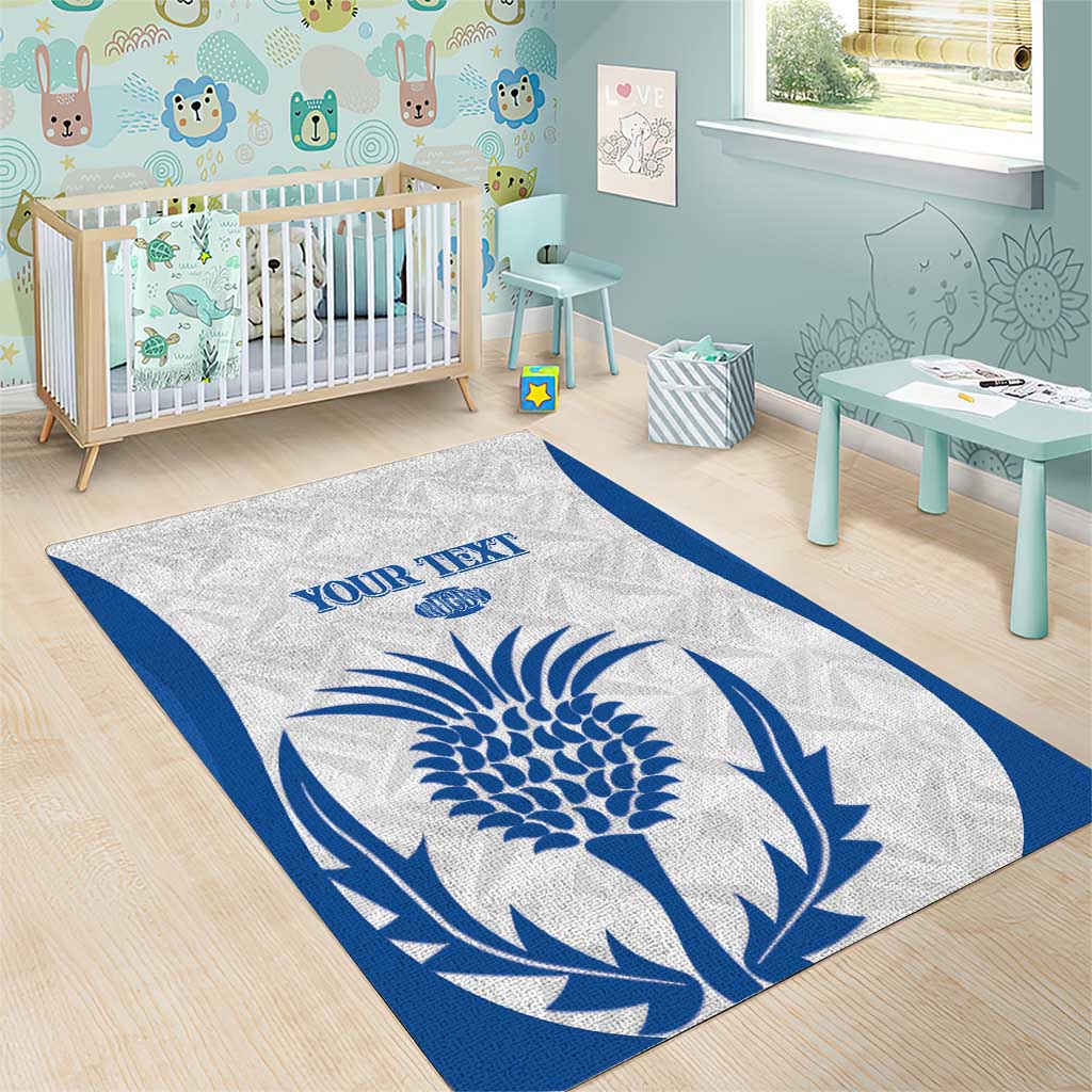 Scotland Rugby 2025 Custom Area Rug Come On Thistle
