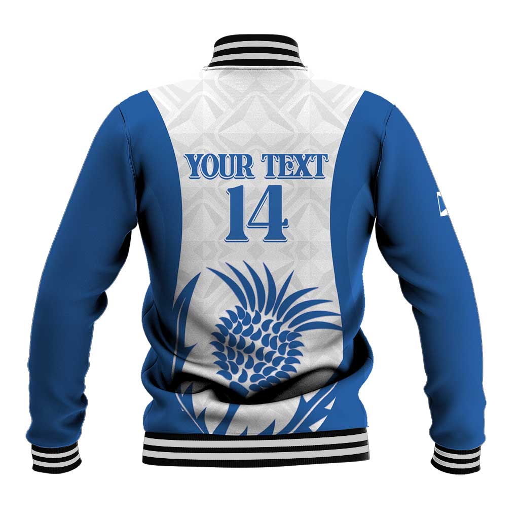 Scotland Rugby 2025 Custom Baseball Jacket Come On Thistle