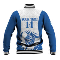 Scotland Rugby 2025 Custom Baseball Jacket Come On Thistle