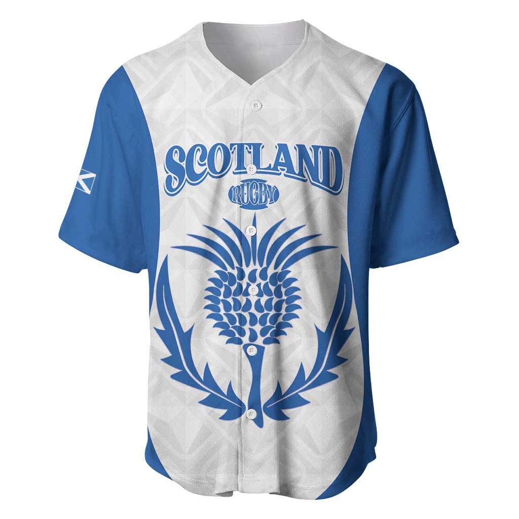 Scotland Rugby 2025 Custom Baseball Jersey Come On Thistle