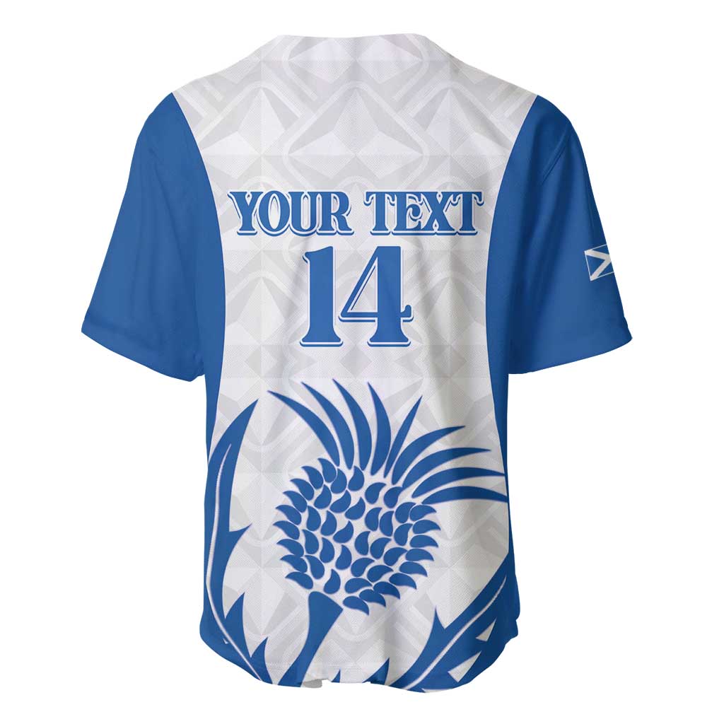Scotland Rugby 2025 Custom Baseball Jersey Come On Thistle