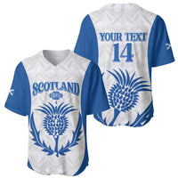 Scotland Rugby 2025 Custom Baseball Jersey Come On Thistle