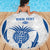 Scotland Rugby 2025 Custom Beach Blanket Come On Thistle