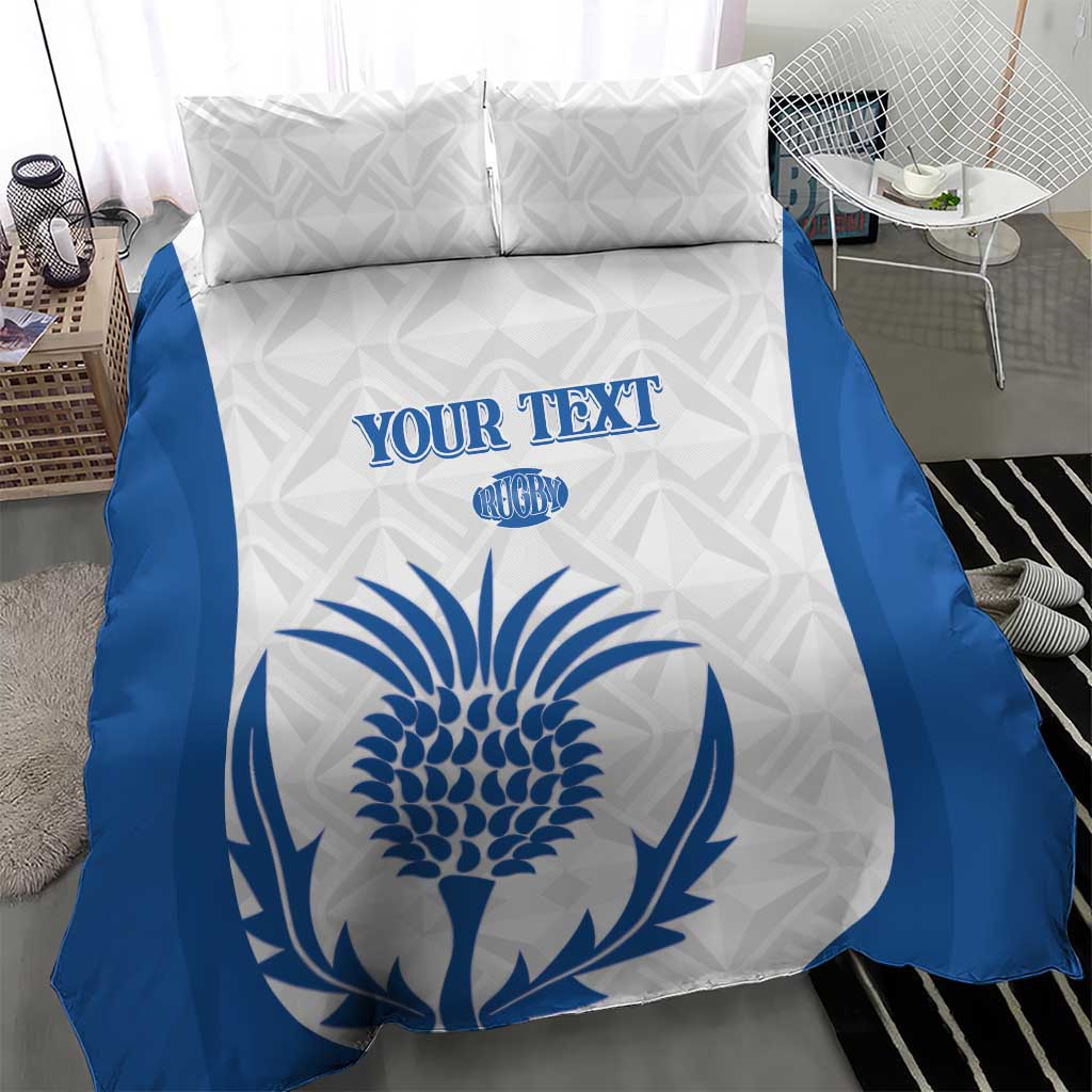 Scotland Rugby 2025 Custom Bedding Set Come On Thistle