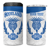 Scotland Rugby 2025 Custom 4 in 1 Can Cooler Tumbler Come On Thistle