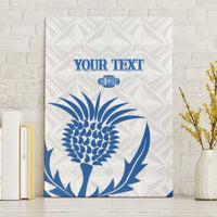 Scotland Rugby 2025 Custom Canvas Wall Art Come On Thistle