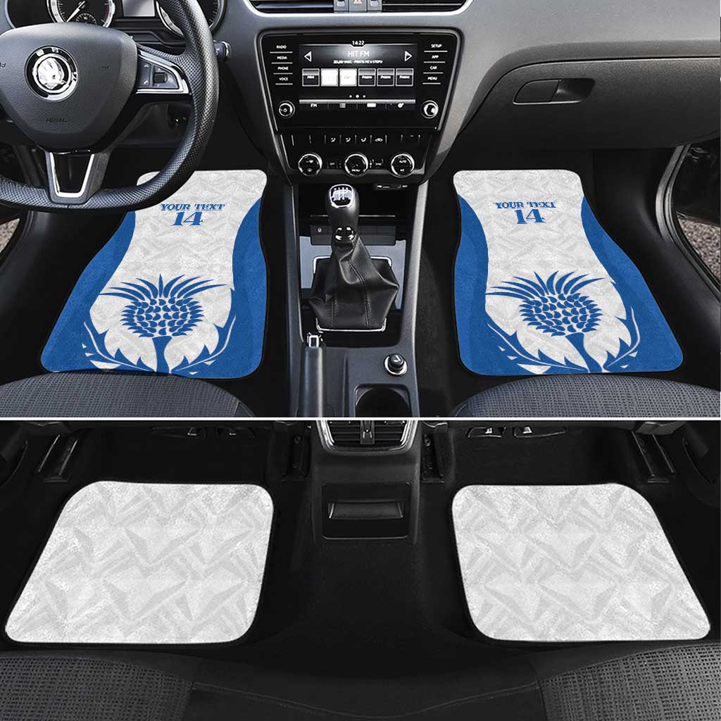 Scotland Rugby 2025 Custom Car Mats Come On Thistle