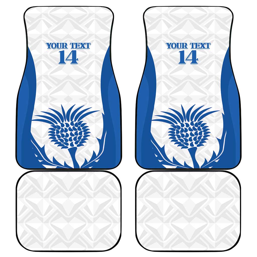 Scotland Rugby 2025 Custom Car Mats Come On Thistle