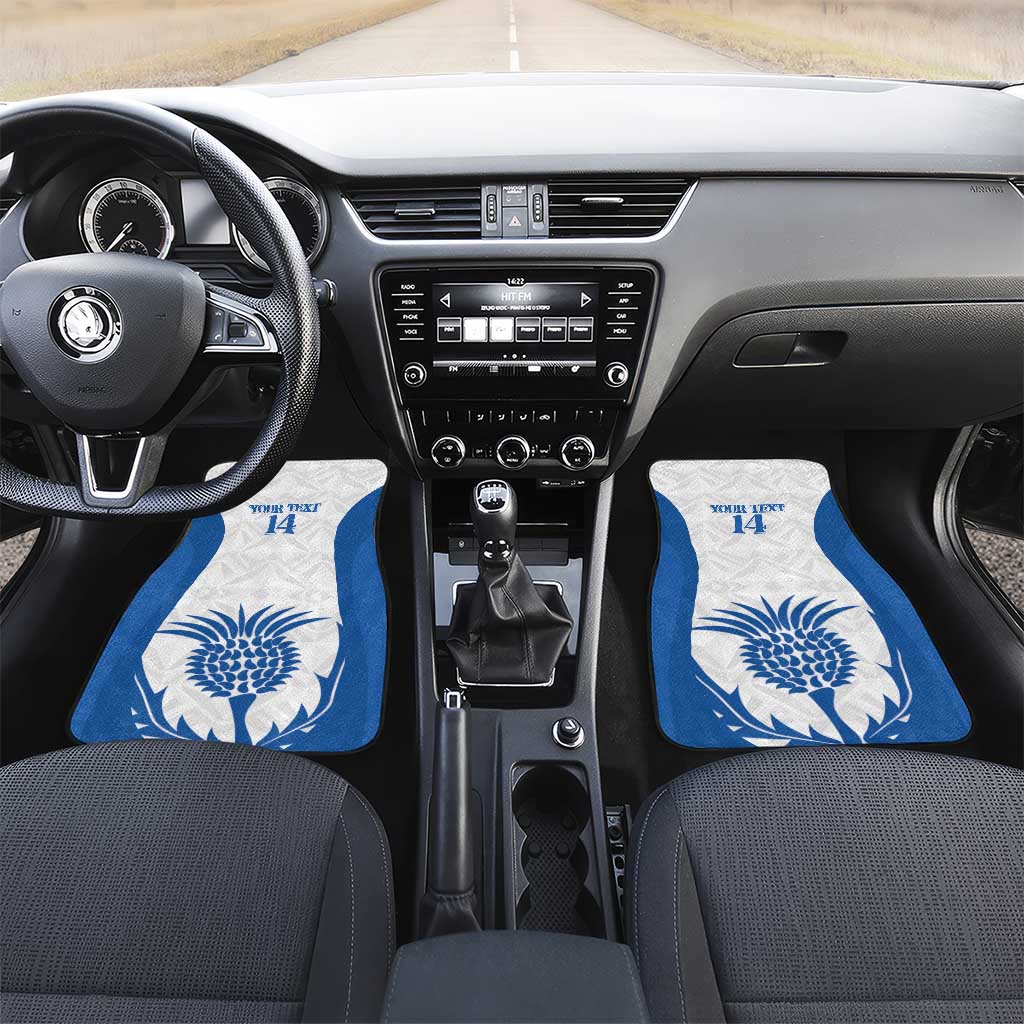 Scotland Rugby 2025 Custom Car Mats Come On Thistle