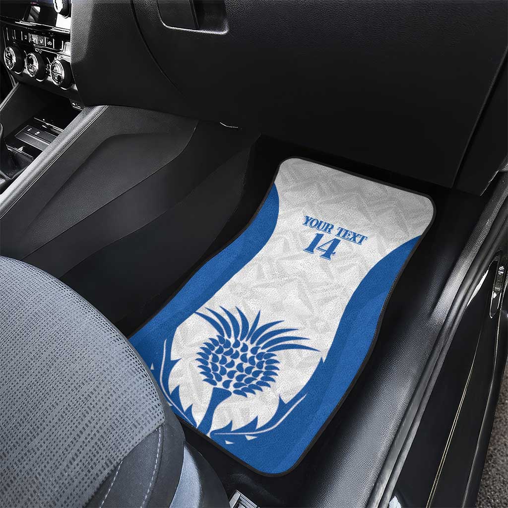 Scotland Rugby 2025 Custom Car Mats Come On Thistle