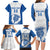 Scotland Rugby 2025 Custom Family Matching Long Sleeve Bodycon Dress and Hawaiian Shirt Come On Thistle