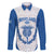 Scotland Rugby 2025 Custom Family Matching Off The Shoulder Long Sleeve Dress and Hawaiian Shirt Come On Thistle