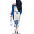 Scotland Rugby 2025 Custom Family Matching Off The Shoulder Long Sleeve Dress and Hawaiian Shirt Come On Thistle