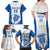 Scotland Rugby 2025 Custom Family Matching Off Shoulder Maxi Dress and Hawaiian Shirt Come On Thistle