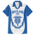 Scotland Rugby 2025 Custom Family Matching Off Shoulder Maxi Dress and Hawaiian Shirt Come On Thistle