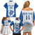 Scotland Rugby 2025 Custom Family Matching Off Shoulder Short Dress and Hawaiian Shirt Come On Thistle