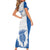 Scotland Rugby 2025 Custom Family Matching Short Sleeve Bodycon Dress and Hawaiian Shirt Come On Thistle