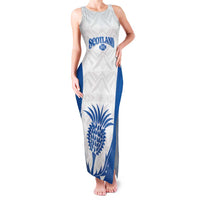 Scotland Rugby 2025 Custom Family Matching Tank Maxi Dress and Hawaiian Shirt Come On Thistle