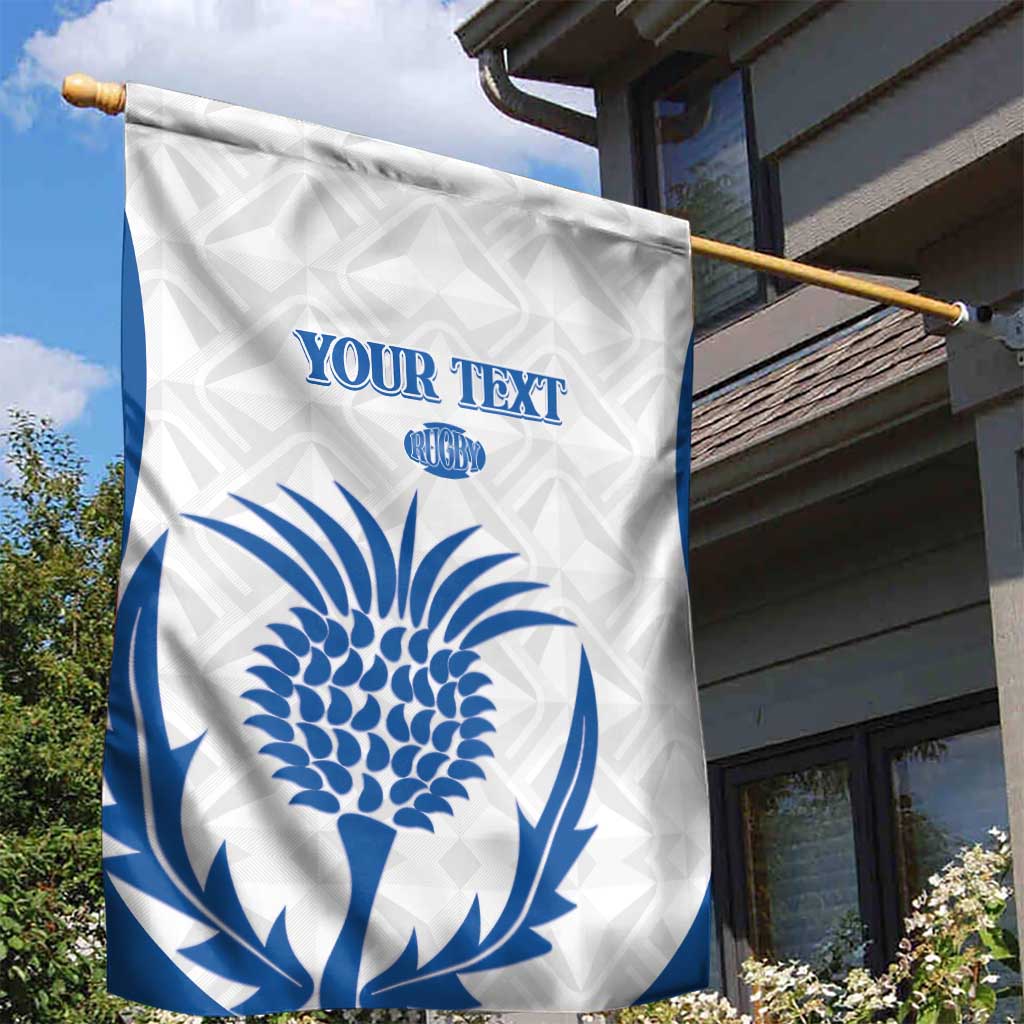Scotland Rugby 2025 Custom Garden Flag Come On Thistle