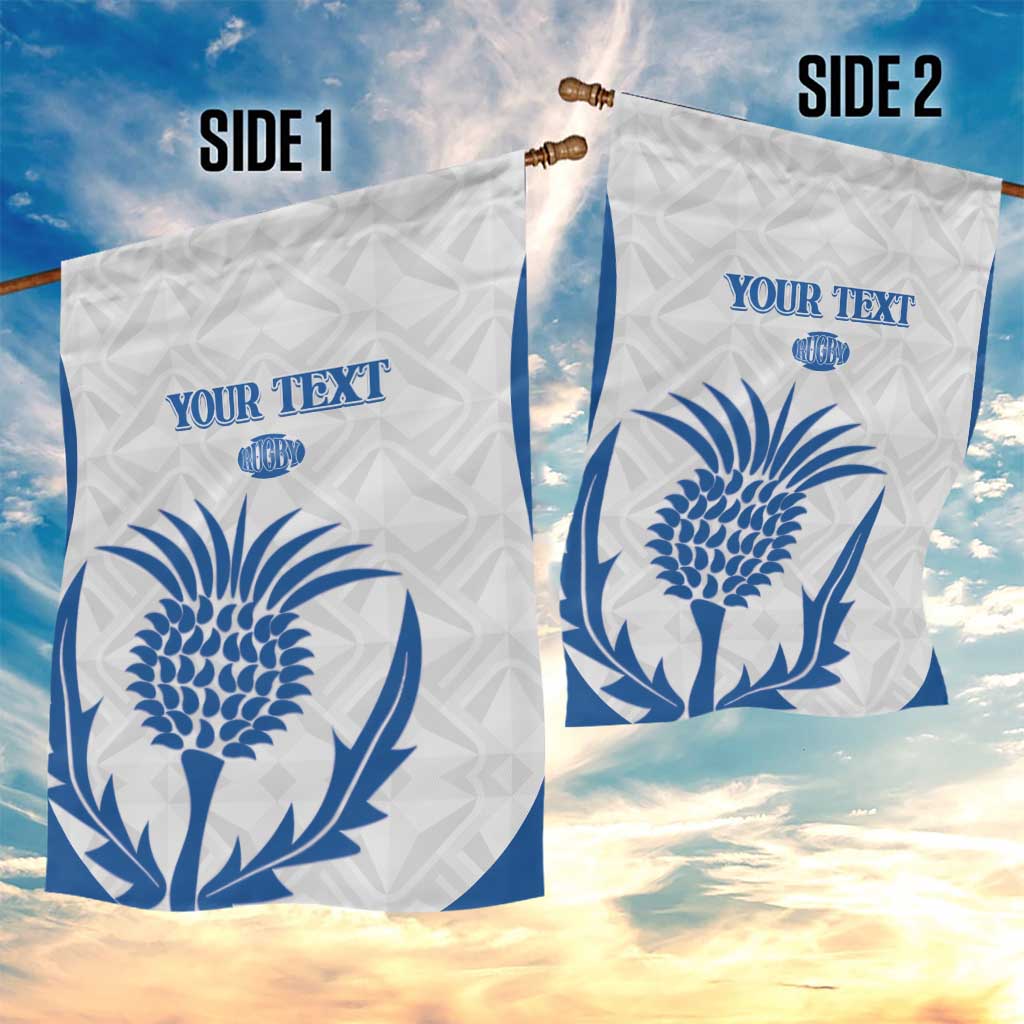 Scotland Rugby 2025 Custom Garden Flag Come On Thistle