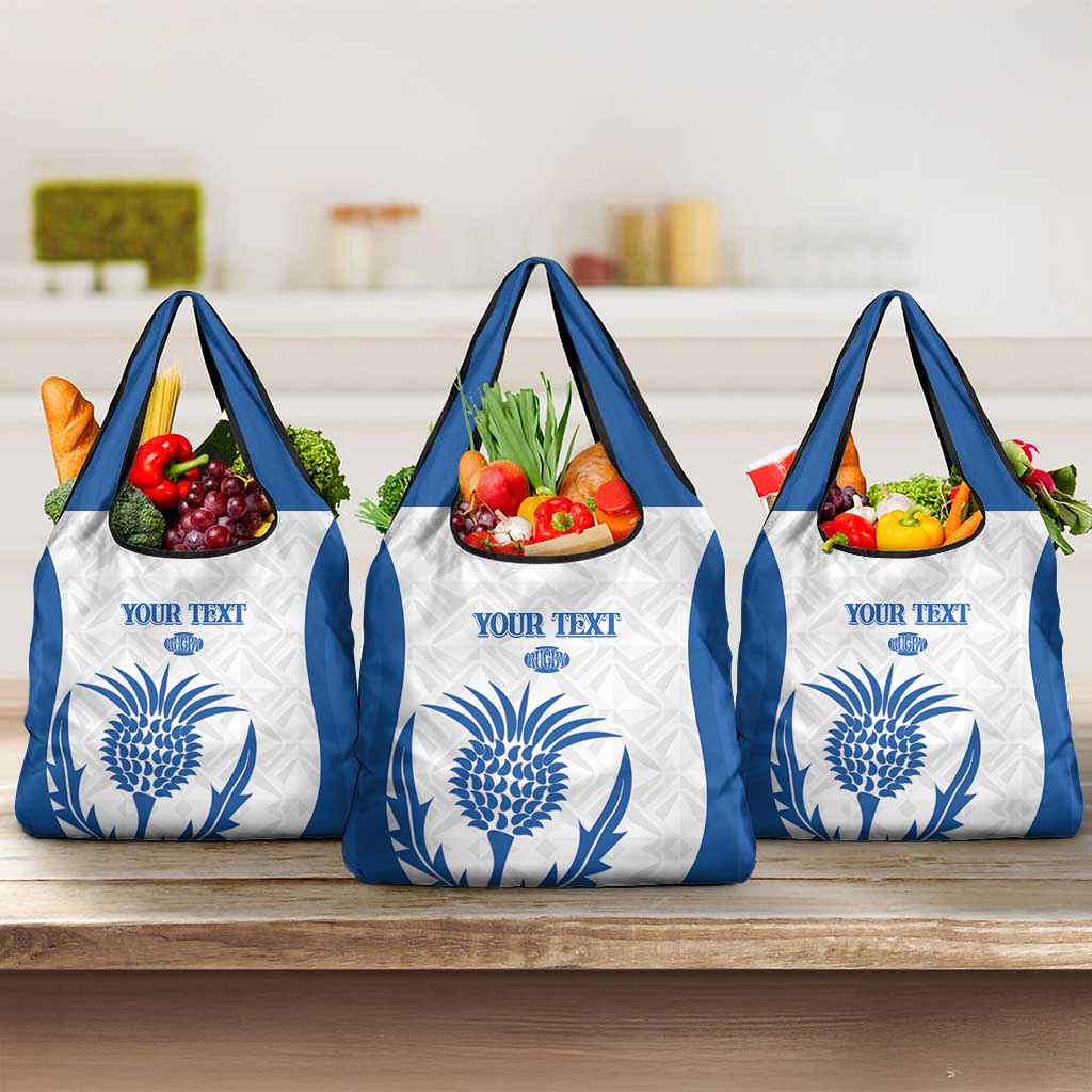 Scotland Rugby 2025 Custom Grocery Bag Come On Thistle