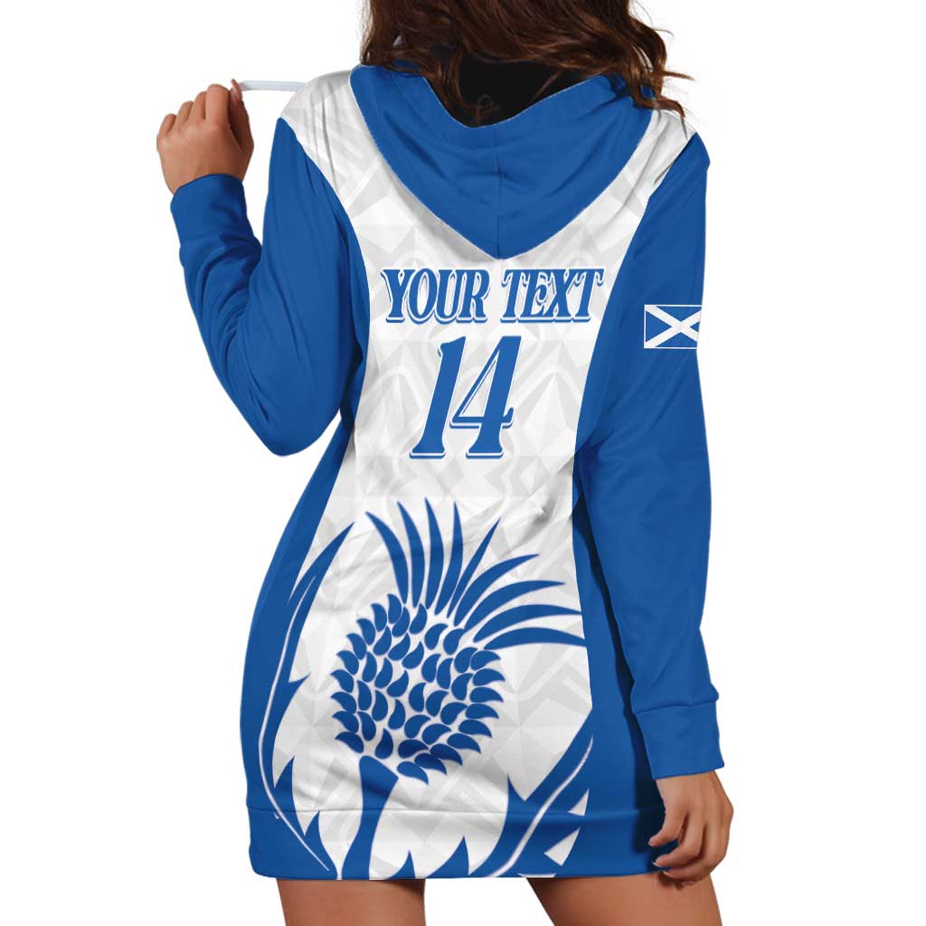 Scotland Rugby 2025 Custom Hoodie Dress Come On Thistle