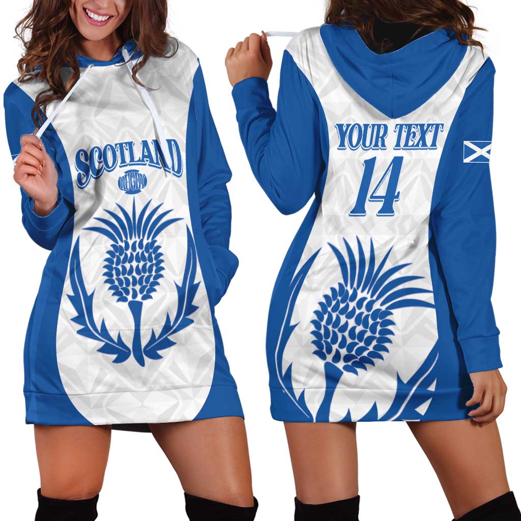 Scotland Rugby 2025 Custom Hoodie Dress Come On Thistle