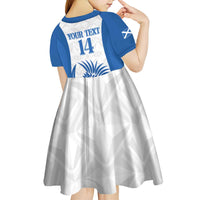 Scotland Rugby 2025 Custom Kid Short Sleeve Dress Come On Thistle