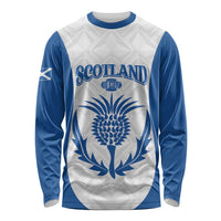Scotland Rugby 2025 Custom Long Sleeve Shirt Come On Thistle