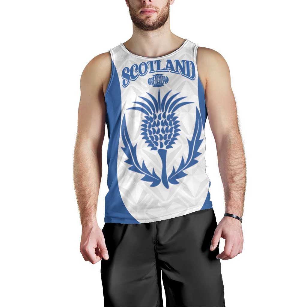 Scotland Rugby 2025 Custom Men Tank Top Come On Thistle