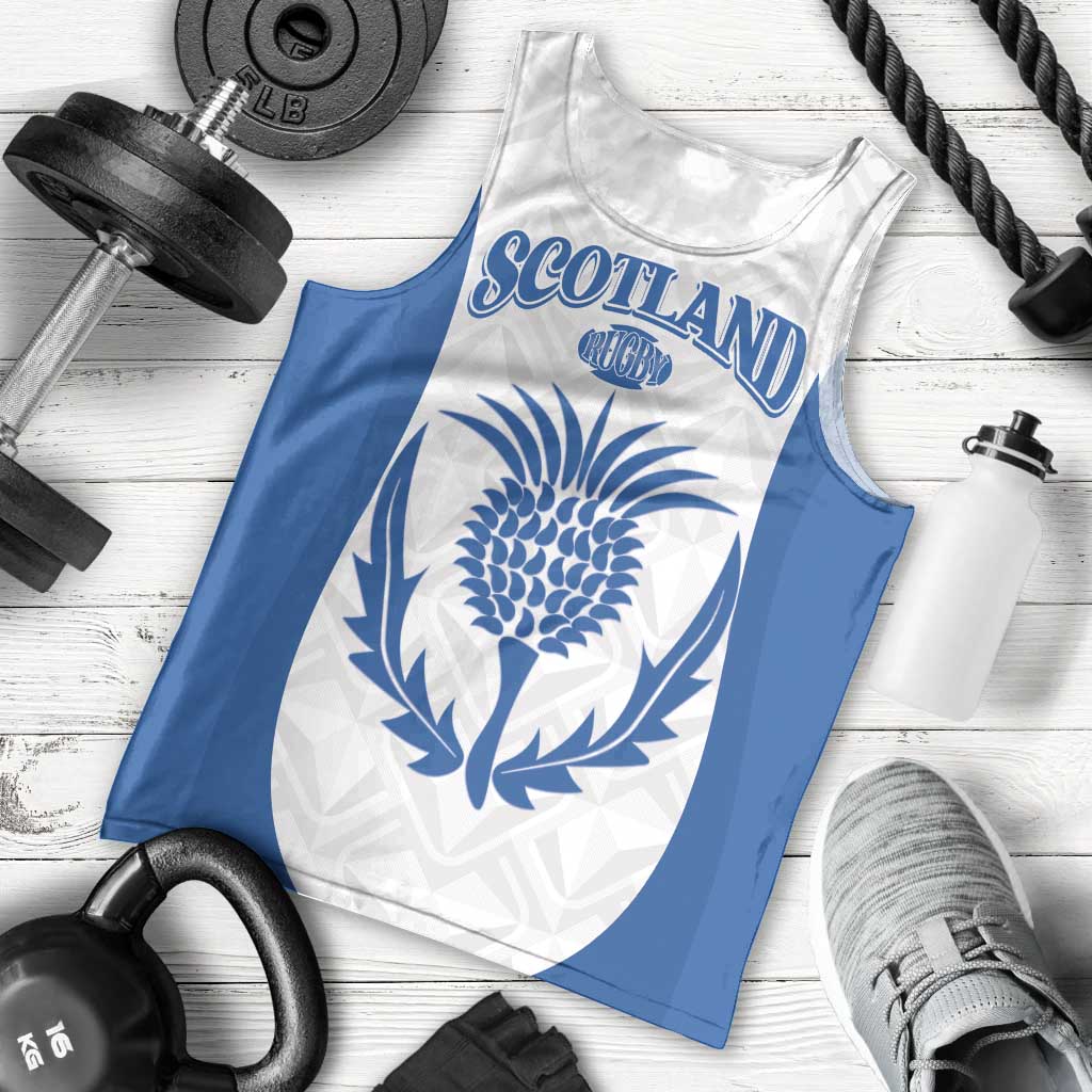 Scotland Rugby 2025 Custom Men Tank Top Come On Thistle