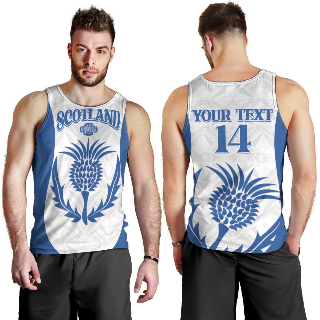 Scotland Rugby 2025 Custom Men Tank Top Come On Thistle
