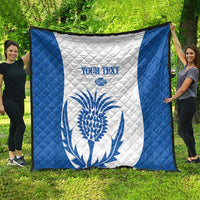 Scotland Rugby 2025 Custom Quilt Come On Thistle