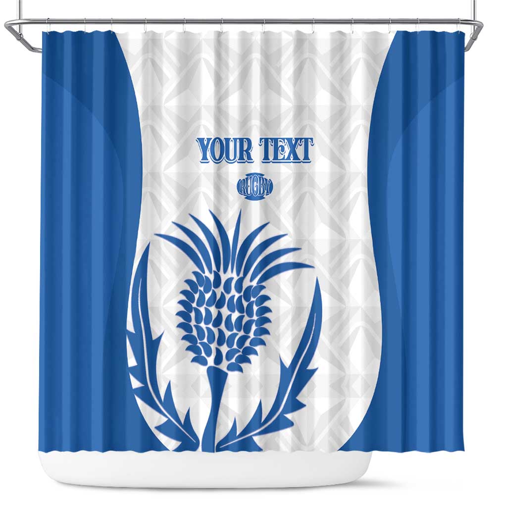 Scotland Rugby 2025 Custom Shower Curtain Come On Thistle