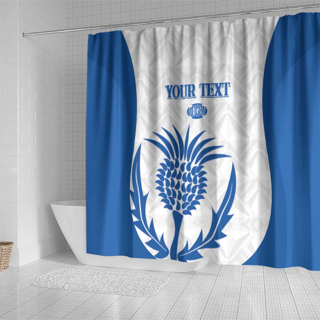 Scotland Rugby 2025 Custom Shower Curtain Come On Thistle