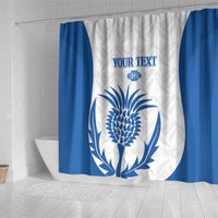 Scotland Rugby 2025 Custom Shower Curtain Come On Thistle
