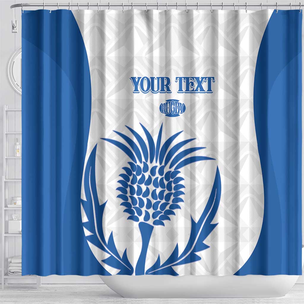 Scotland Rugby 2025 Custom Shower Curtain Come On Thistle