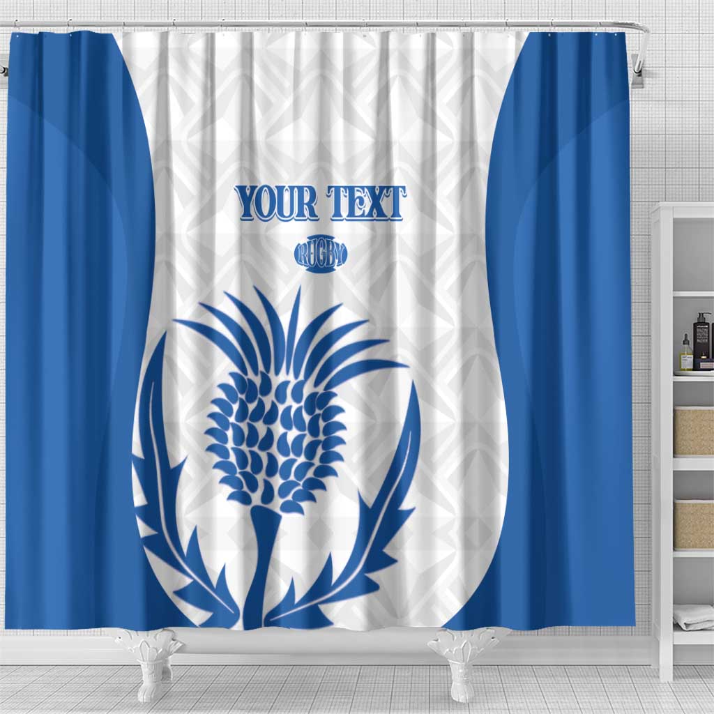 Scotland Rugby 2025 Custom Shower Curtain Come On Thistle