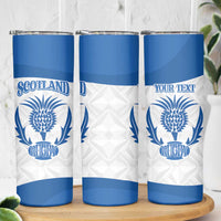 Scotland Rugby 2025 Custom Skinny Tumbler Come On Thistle
